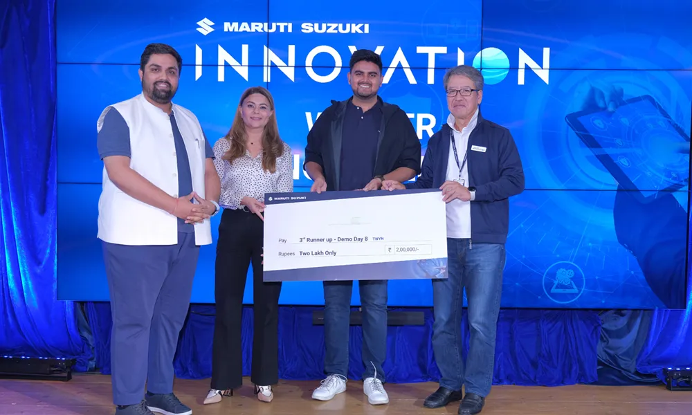 Mail C8 3rd runner-up twyn - Maruti Suzuki Innovation
