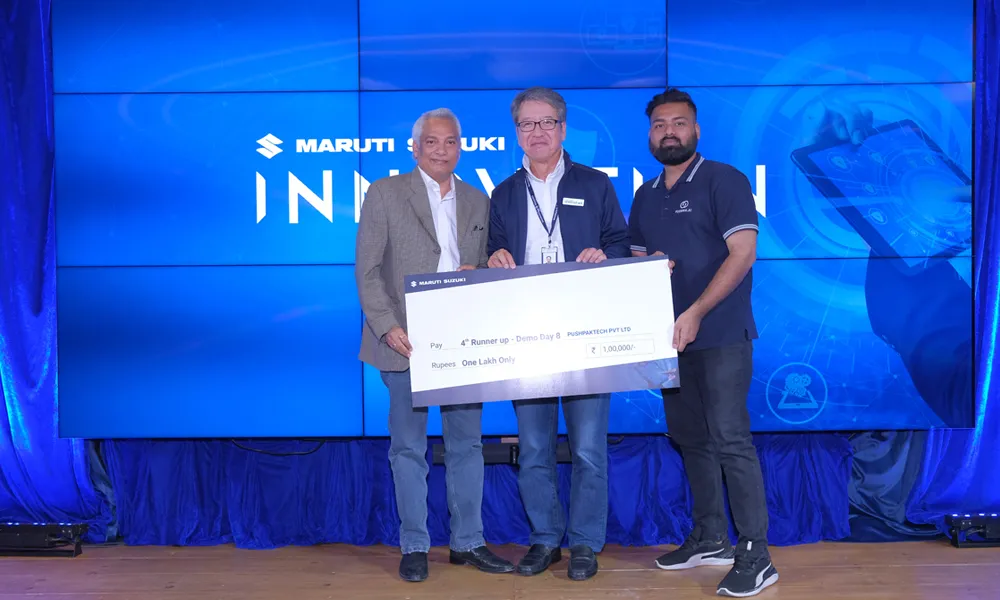 Mail C8 4th runner-up pushpak AI - Maruti Suzuki Innovation